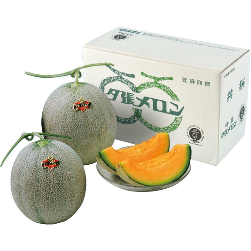 夕張メロン約1.3kg×2玉 1011【直送品】［送料無料］（※発送は7月上旬～）