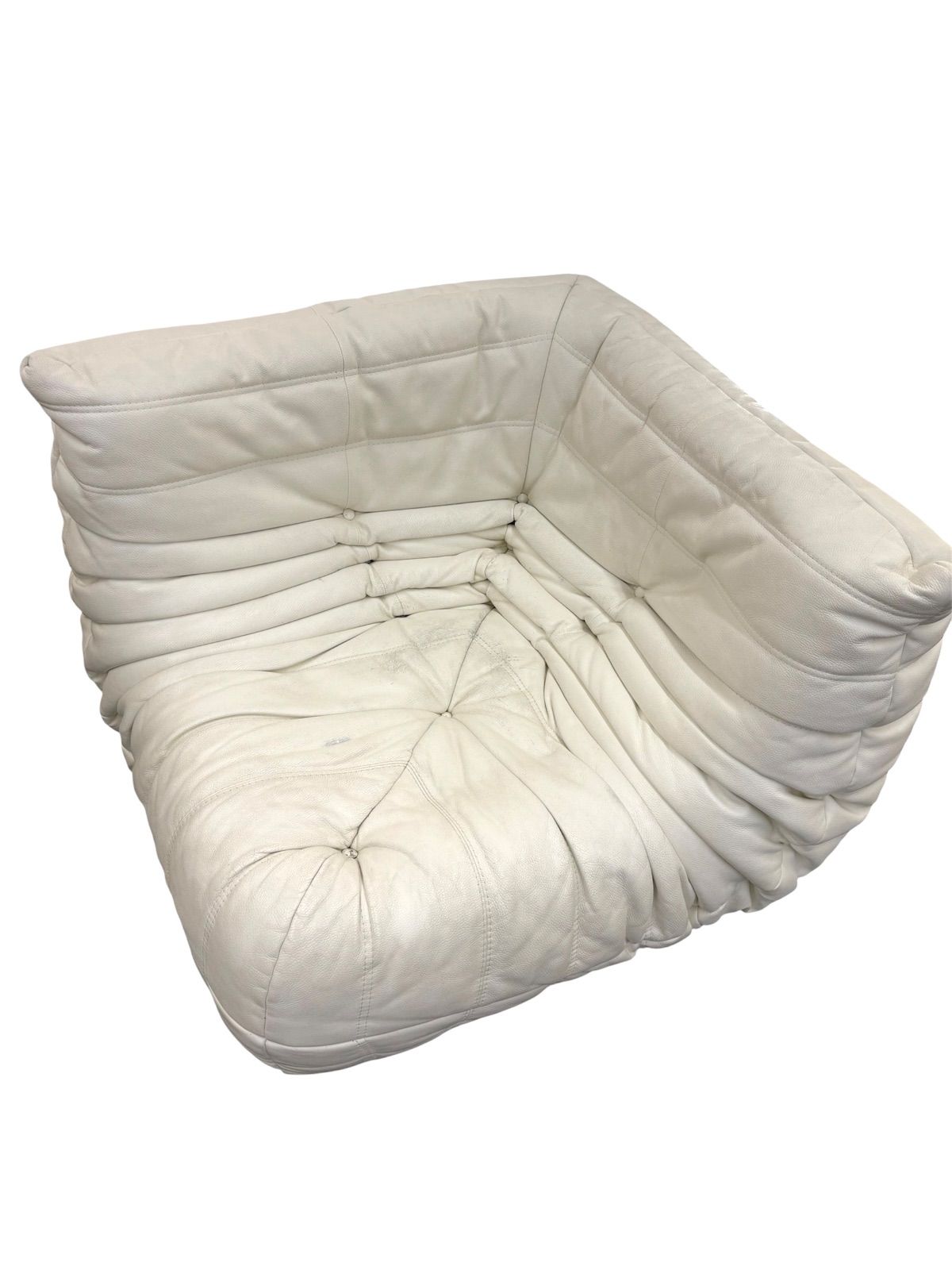 ligne roset リーンロゼ TOGO トーゴ コーナーソファ ホワイト レザー