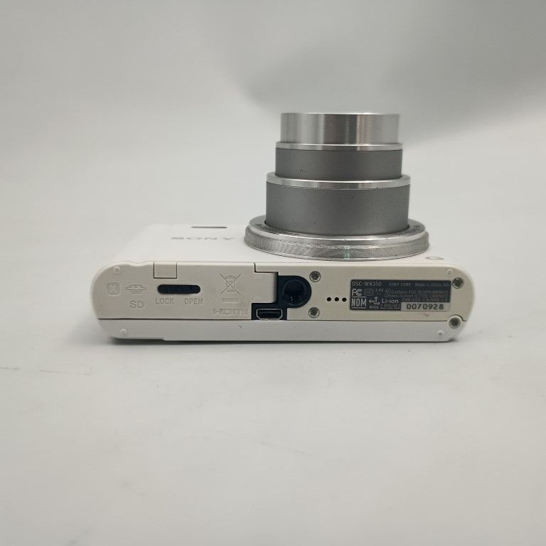 Sony Cyber-shot DSC-WX350 White コンパクトデジタルカメラ - メルカリ