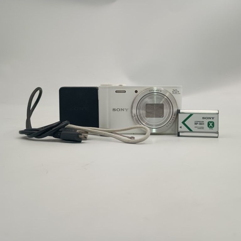 Sony Cyber-shot DSC-WX350 White コンパクトデジタルカメラ - メルカリ
