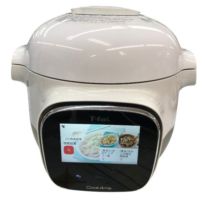 T-fal Cook4me Touch クックフォーミータッチ ホワイト 3L