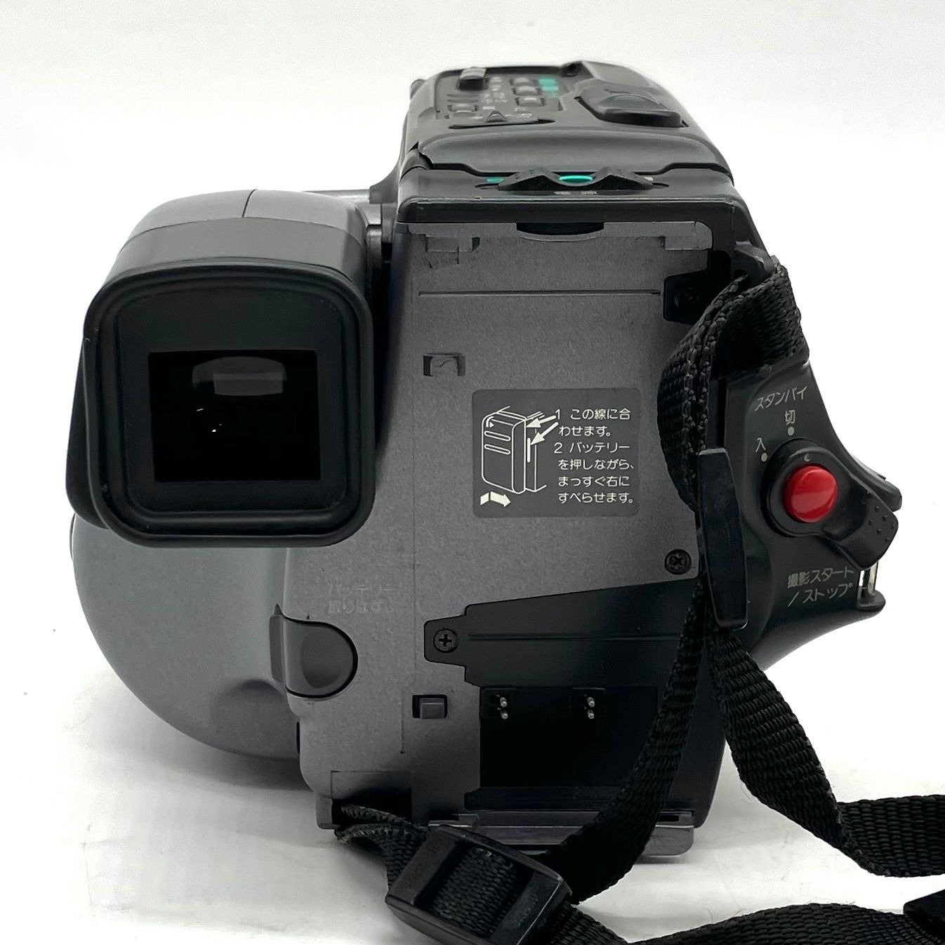 H360【動作未確認】FUJIX Hi8 FH30ST 8㎜ ビデオカメラ 付属品セット