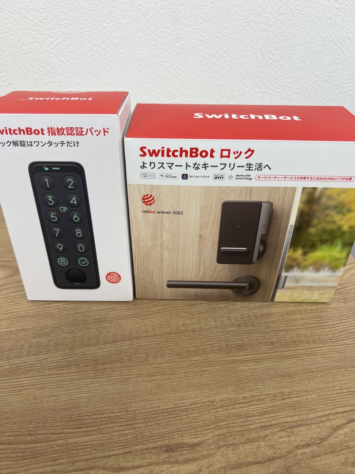 【新品未開封】SwitchBot ロック 指紋認証パッド セット　【電化製品】 【5】