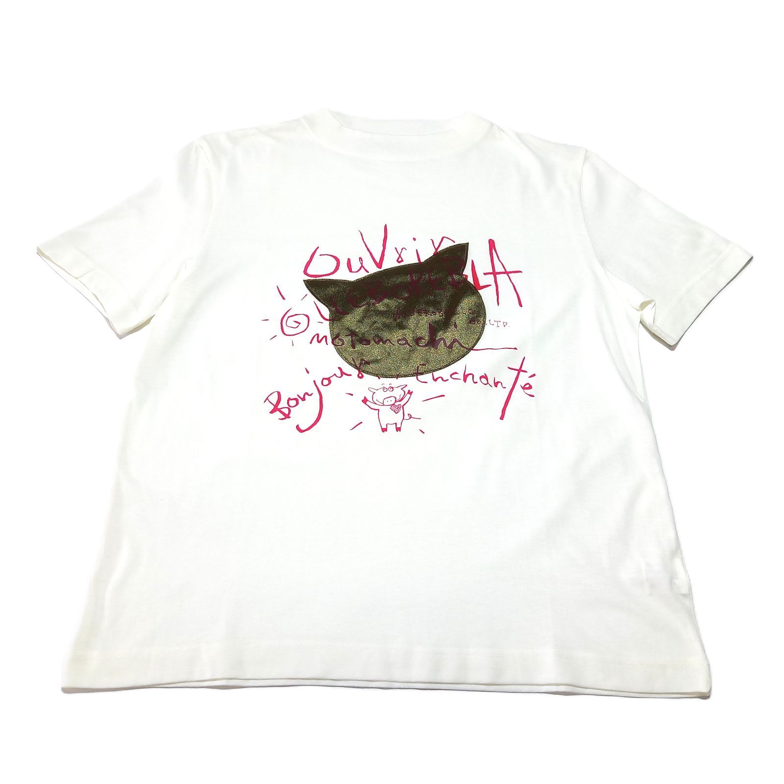 アルベロベロ オレボレブラ 豚 ぶた 半袖 Tシャツ ホワイト 白