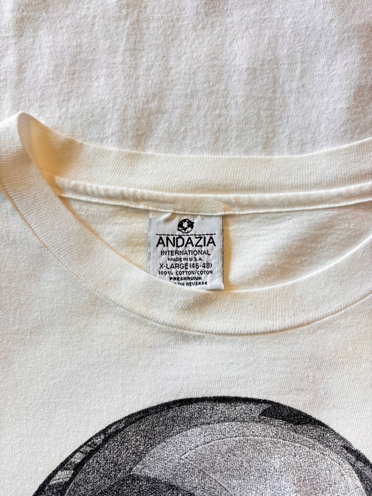 90s USA製 ANDAZIA BODY アンダジアボディ 両面プリント M.C. Escher 