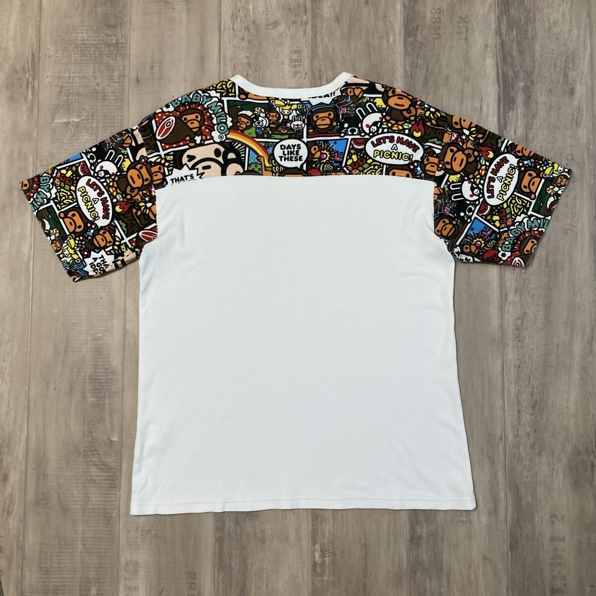コミック マイロ Tシャツ Lサイズ a bathing ape BAPE MILO LISA 