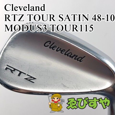 入間■【中古】 ウェッジ クリーブランド Cleveland RTZ TOUR SATIN 48-10 MODUS3 TOUR115 S 48[3681]