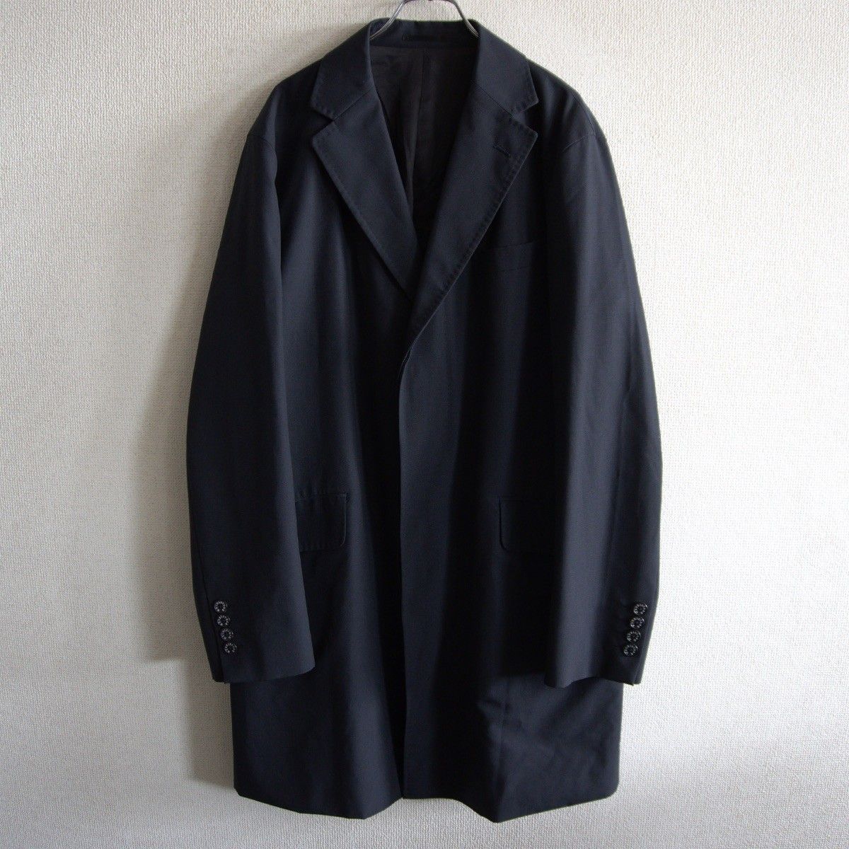 【ビッグサイズLL】MACKINTOSH LONDON【チェスターコート】ネイビー マッキントッシュ ロンドン 26050109