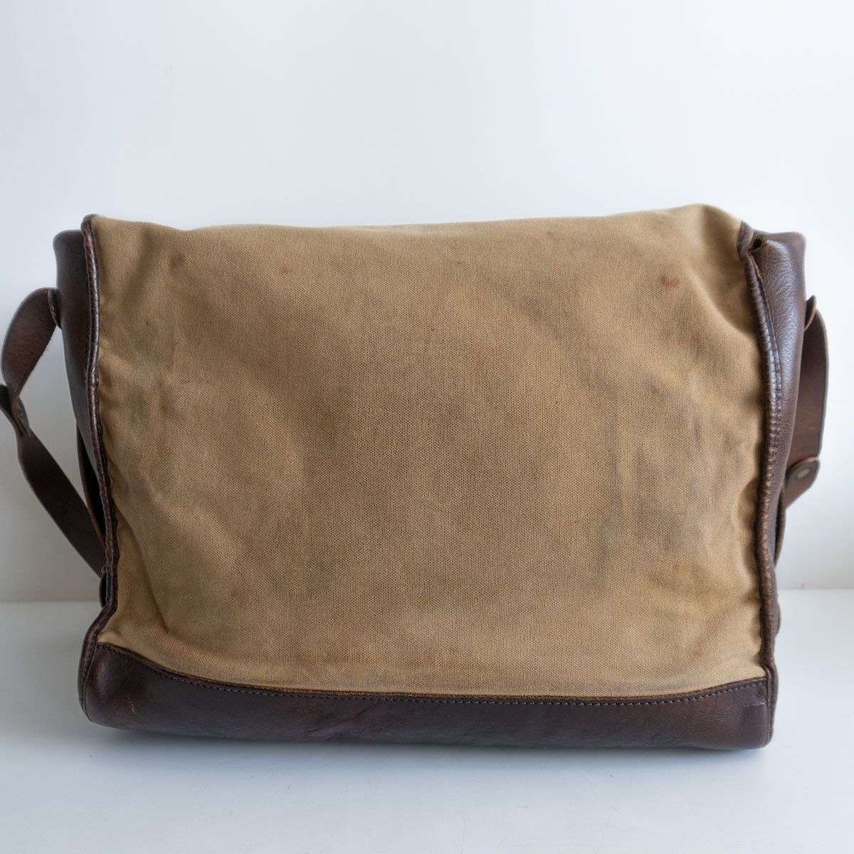 RRL / ダブルアールエル | CANVAS×LEATHER SHOULDER BAG キャンバス 