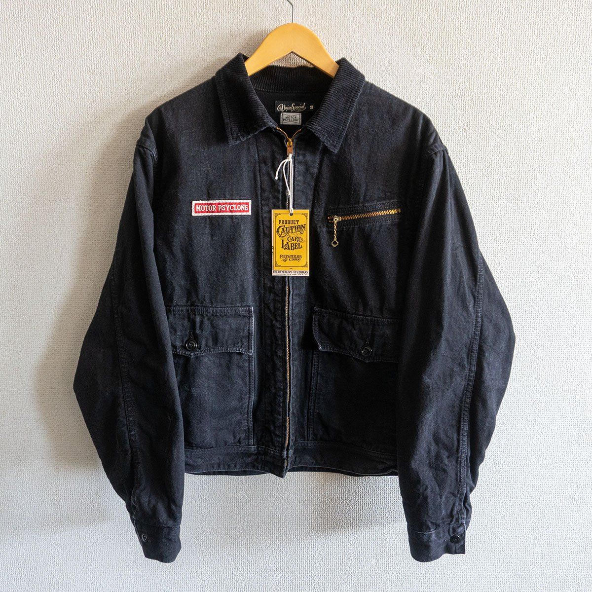 未使用品】FREEWHEELERS MOTOR PSYCLONE【GARAGE WORKER JACKET】44 