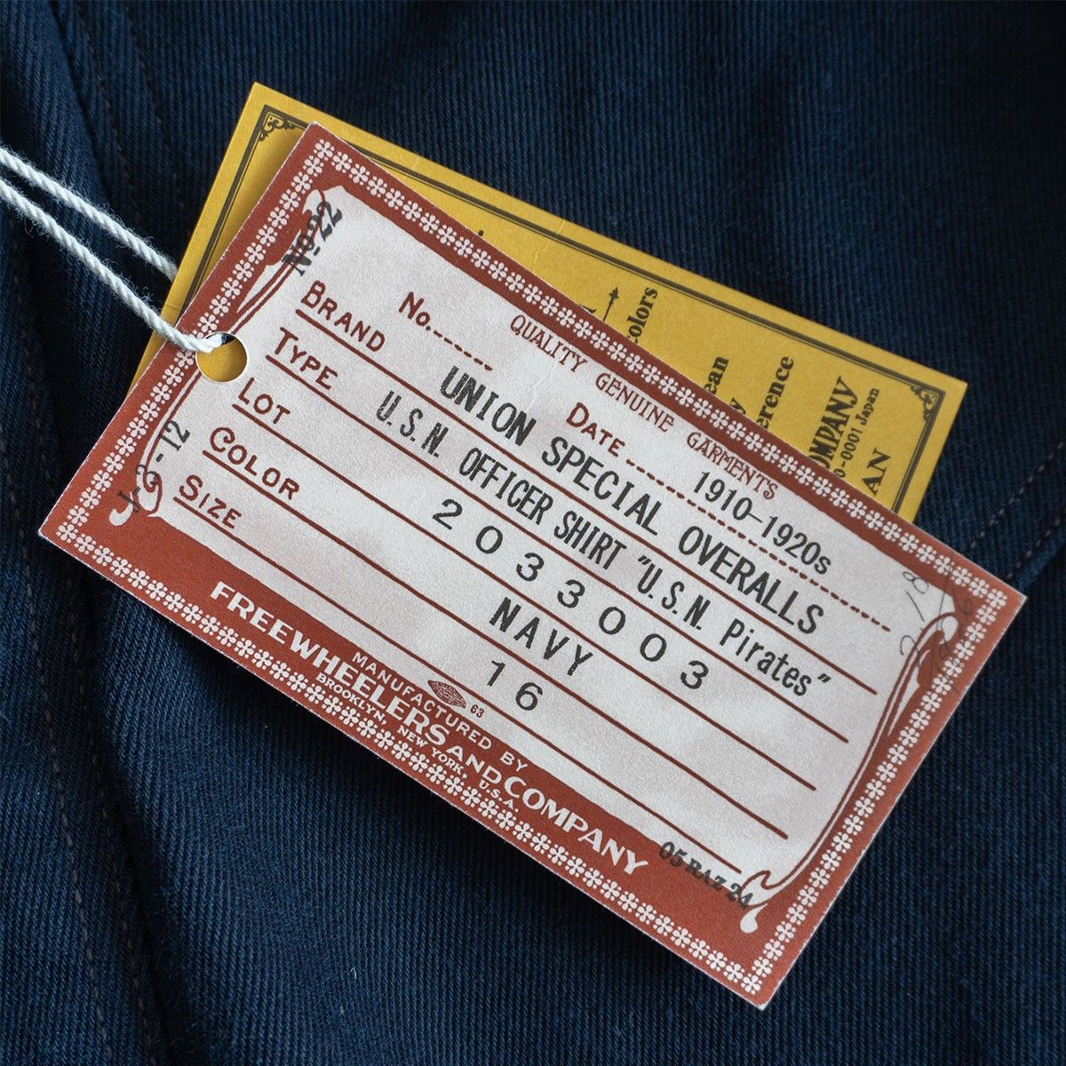 【未使用品】FREEWHEELERS UNION SPECIAL OVERALLS【U.S.N OFFICER SHIRT】16 シャツ フリーホイーラーズ 26050189 未使用品】FREEWHEELERS UNION SPECIAL OVERALLS【U.S.N OFFICER SHIRT