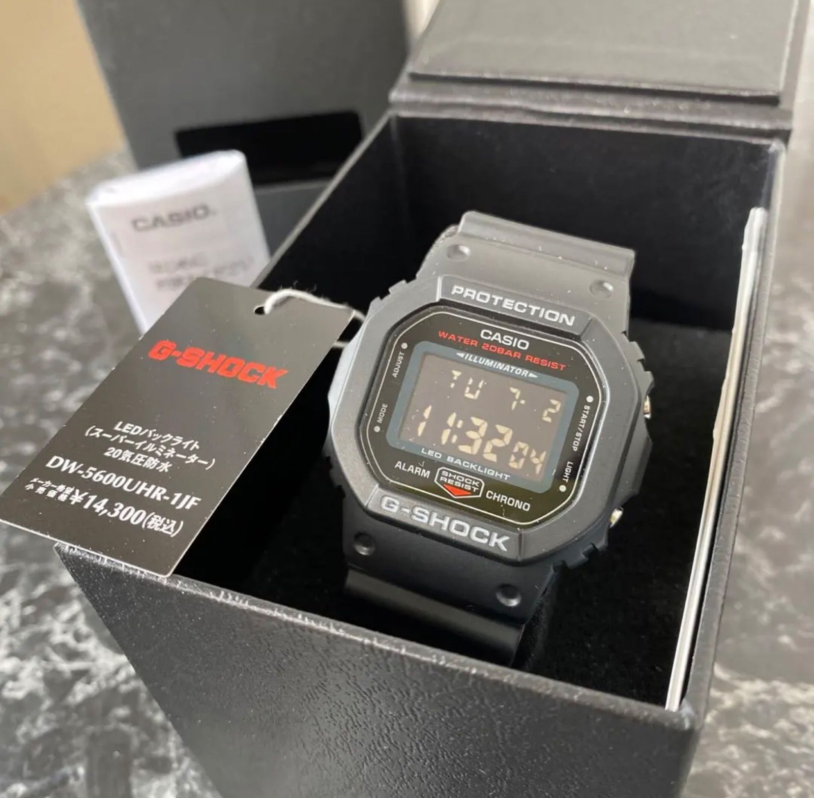 Gショック CASIO カシオ DW-5600UHR-1JF - メルカリ