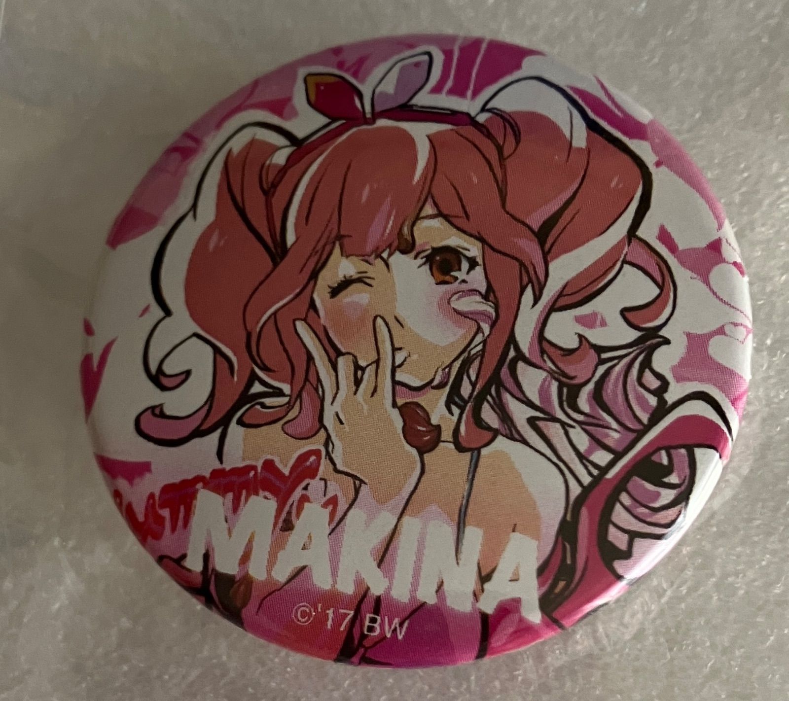 マクロスΔ　マキナ・中島　缶バッジ　キーホルダー　アクリルスタンド　まとめ売り f➕マクロスΔ➕ マキナ・中島 水着 缶バッジ - メルカリ