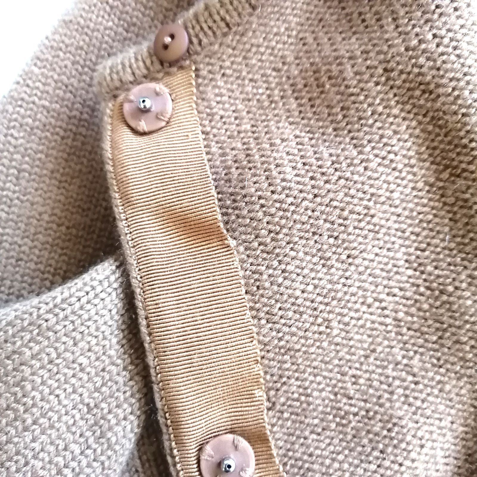 美品 FOXEY フォクシー カーディガン カシミヤ100％ サイズ42 Lサイズ