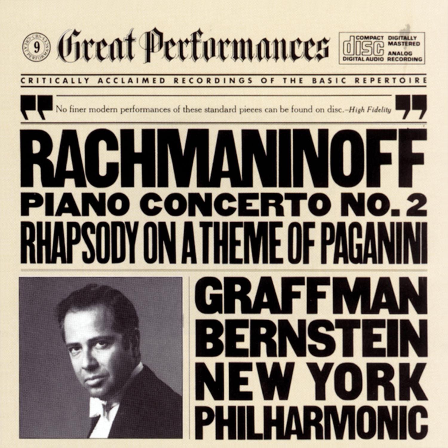 【CD】Piano Concerto 2 / Rhapsody on Theme of Paganini