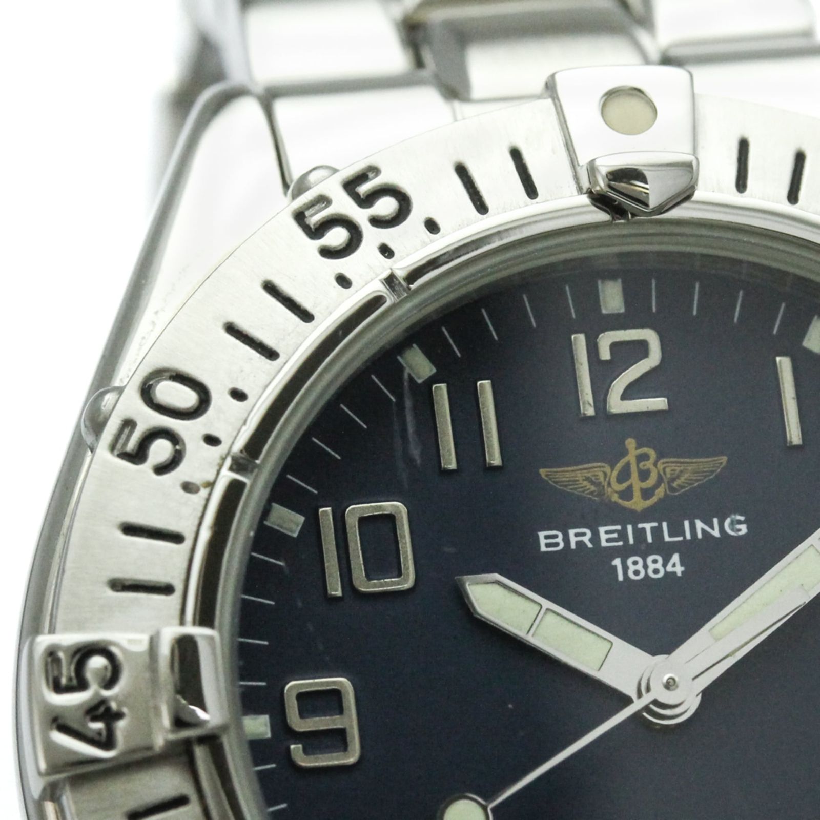 ブライトリング (BREITLING) コルト ステンレススチール 自動巻き 