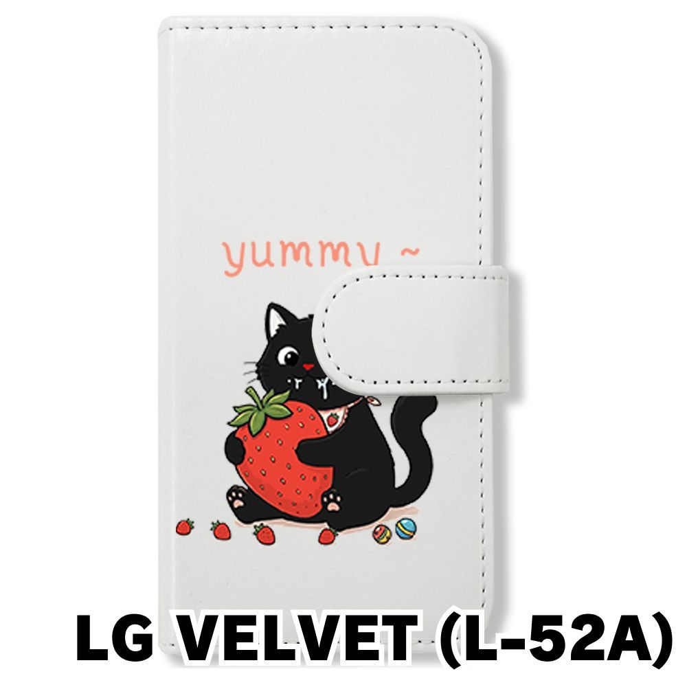 新品未使用】 LG VELVET L-52A 手帳型スマホ ケース カバー (色