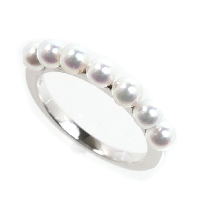 MIKIMOTO ミキモト K18WG ホワイトゴールド リング・指輪 PR-1426