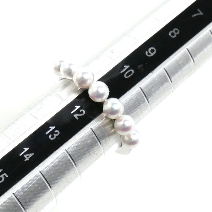 MIKIMOTO ミキモト K18WG ホワイトゴールド リング・指輪 PR-1426