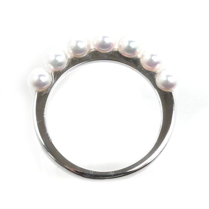 MIKIMOTO ミキモト K18WG ホワイトゴールド リング・指輪 PR-1426
