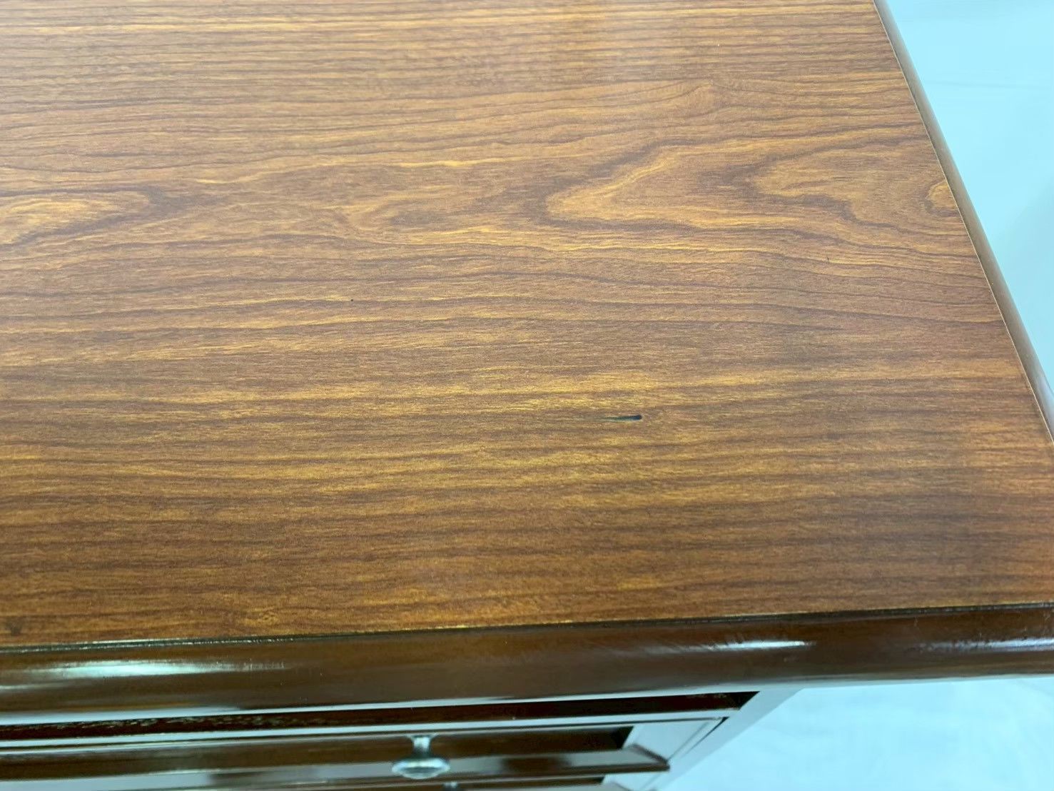 佐川便 #【アメリカ家具】Thomasville AVキャビネット トーマスビル オープンスペース付3段チェスト ヴィンテージ 米軍放出品 (260)HC23DK#26