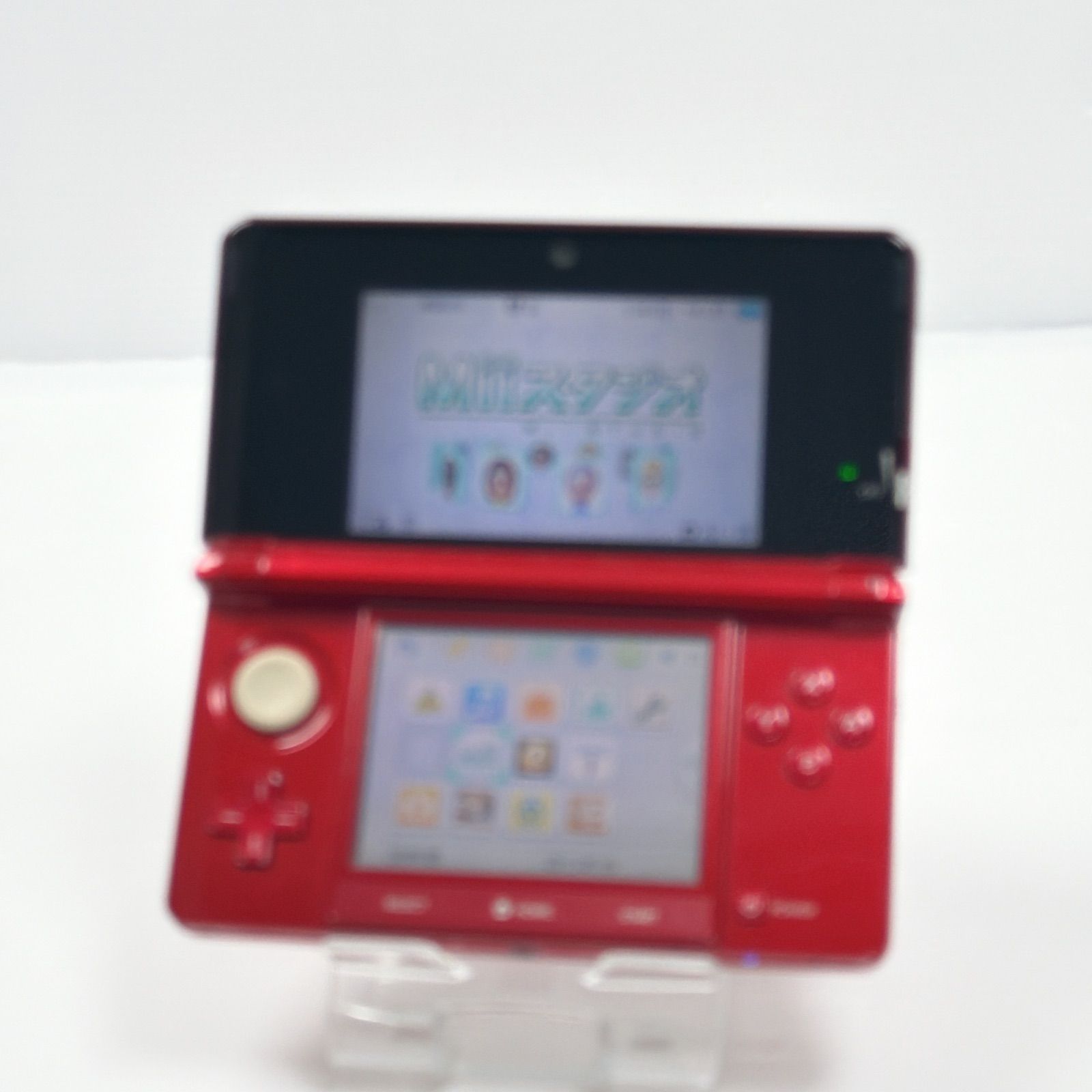 ニンテンドー3DS フレアレッド　動物の森　セット 本物保証，送料無料】 ニンテンドー 3DS フレアレッド 遊べるセット