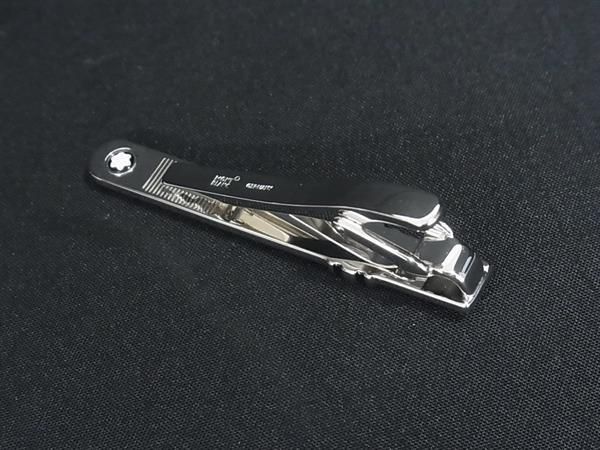 ■新品同様■ MONT BLANC モンブラン タイクリップ ネクタイピン アクセサリー ビジネス 紳士 メンズ ブラック系×シルバー系 HA3892 ■新品同様■ MONT BLANC モンブラン タイクリップ ネクタイピン アクセサリー ビジネス 紳士 メンズ ブラック系×シルバー系 HA3892