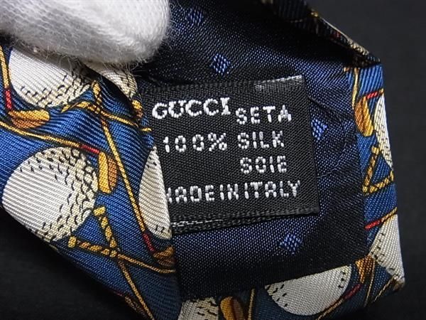 □新品□未使用□ GUCCI グッチ シルク100% ネクタイ ビジネス 紳士