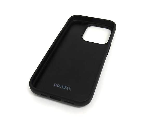 □美品□ PRADA プラダ サフィアーノレザー iPhone 15Pro 対応