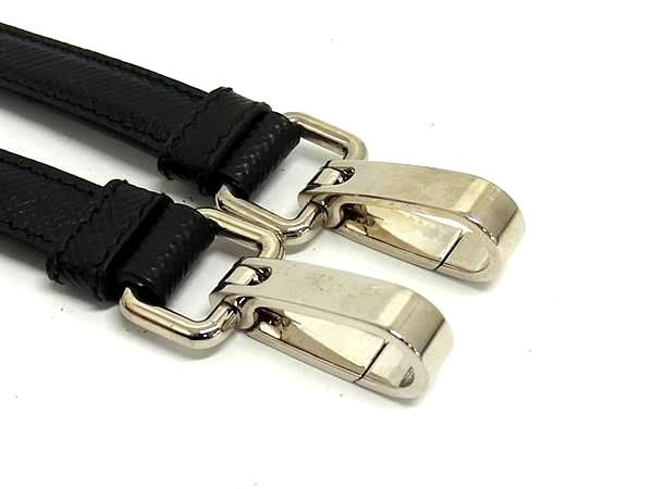 レディース □極美品□ PRADA プラダ サフィアーノレザー ショルダー 