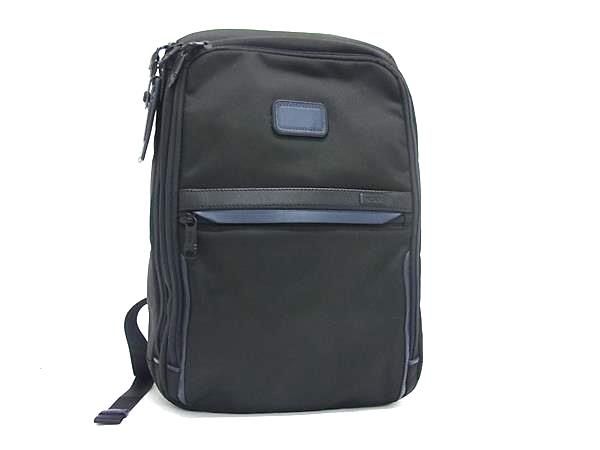 ■新品■未使用■ TUMI トゥミ 2603581DNVY3E アルファ3 スリム ナイロンキャンバス リュックサック バックパック ブラック系 HA5673