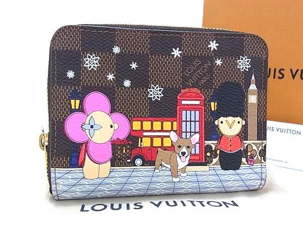 ■極美品■ LOUIS VUITTON ルイヴィトン N60492 ダミエ ジッピー コインパース ヴィヴィエンヌ コインケース 小銭入れ DA9222