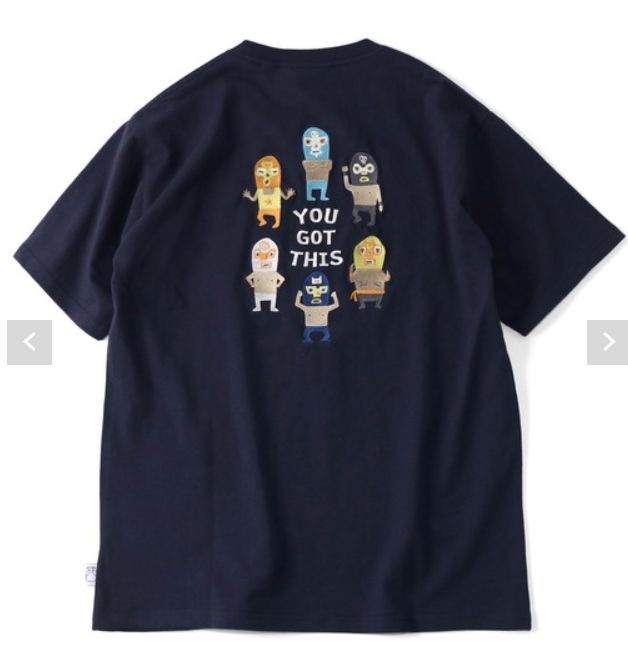 新品　26年春夏　新作 gym master ジムマスター　7.4oz YOU GOT THIS 覆面レスラー刺繍TEE　男女共用　メンズ　レディース　アウトドアファッション　お洒落　希少　レア　プレゼント　ゴープコア