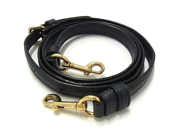 ■美品■ COACH コーチ レザー バッグ用 ショルダーストラップ クロスボディ ダークネイビー系 GC1388