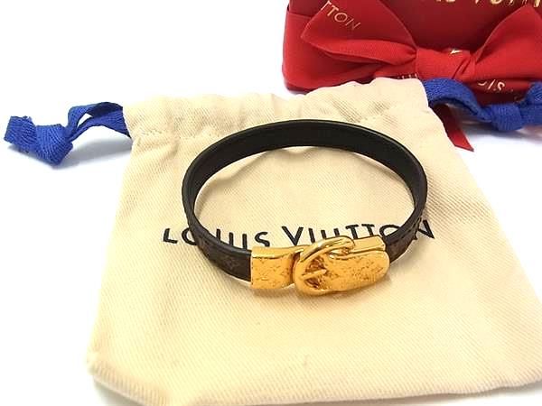 ■新品同様■ LOUIS VUITTON ルイヴィトン M6170 モノグラム ファッスンユアLV ブレスレット アクセサリー ブラウン系 HA6841