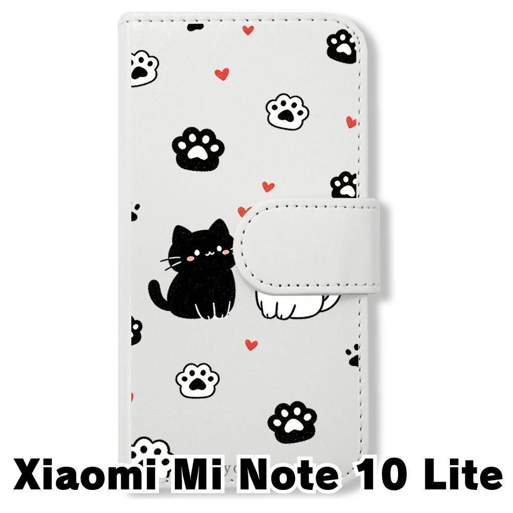 新品未使用】 Xiaomi Mi Note 10 Lite 手帳型スマホ ケース カバー (色