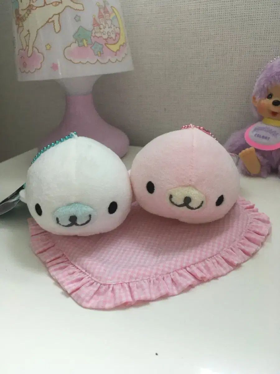 麻豆ゴマ いつも一緒にキーホルダー set