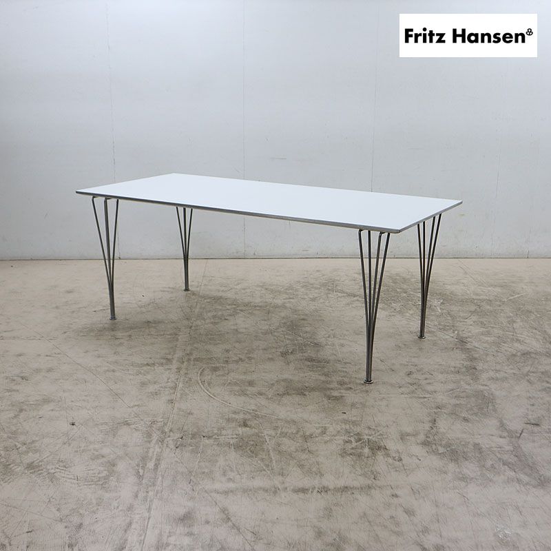 ◆Fritz Hansen◆ フリッツ・ハンセン RECTANGULAR 長方形テーブル 1800×800 ダイニングテーブル アルネ・ヤコブセン ヴィンテージ