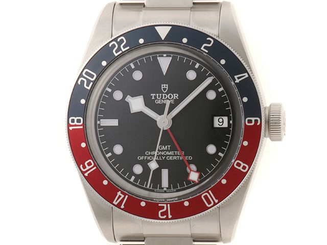 TUDOR チュードル ブラックベイ GMT M79830RB-0001 腕時計 ステンレススチール ブラック文字盤 自動巻き メンズ【中古】【472】
