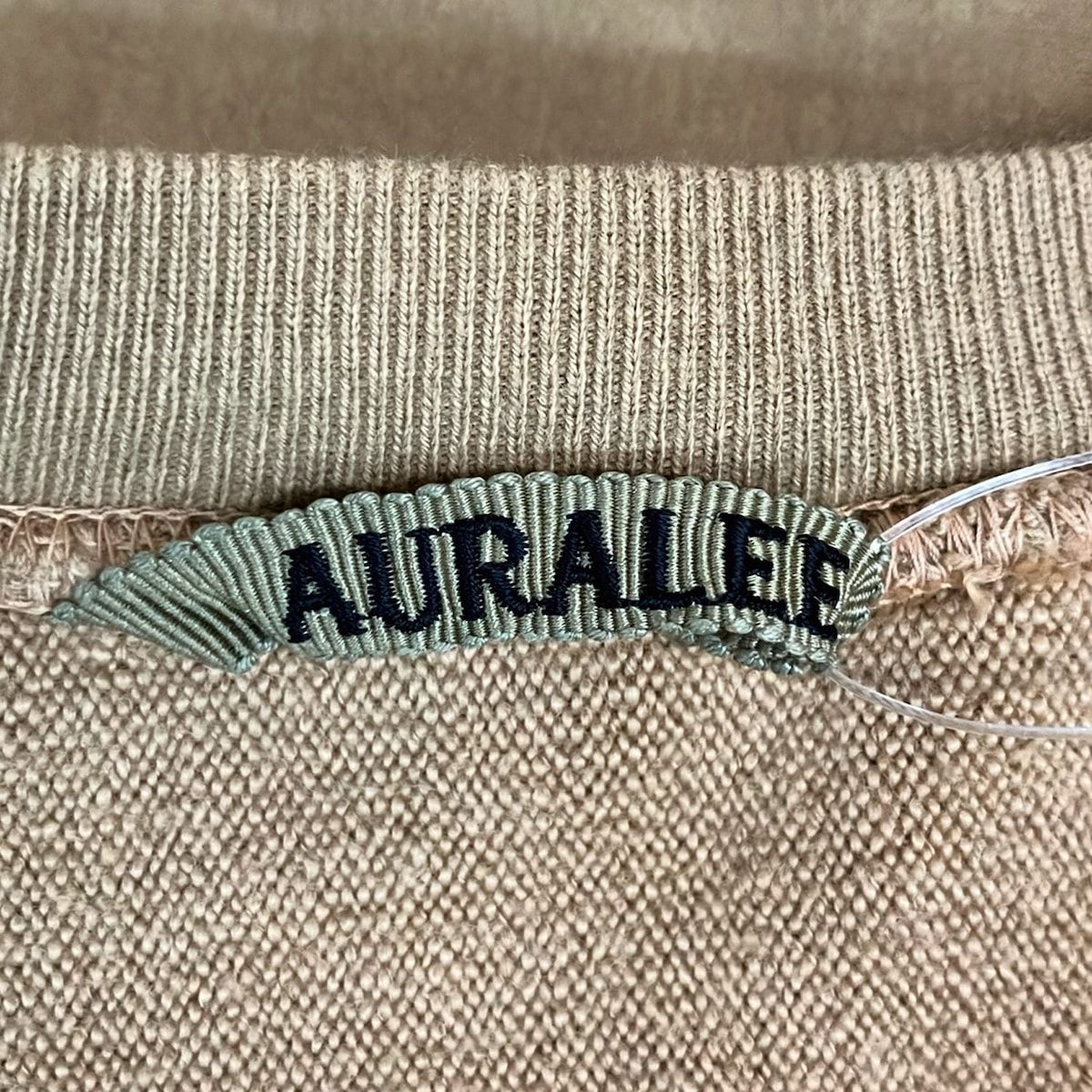 AURALEE(オーラリー) トレーナー サイズ1 S レディース美品 - ブラウン 
