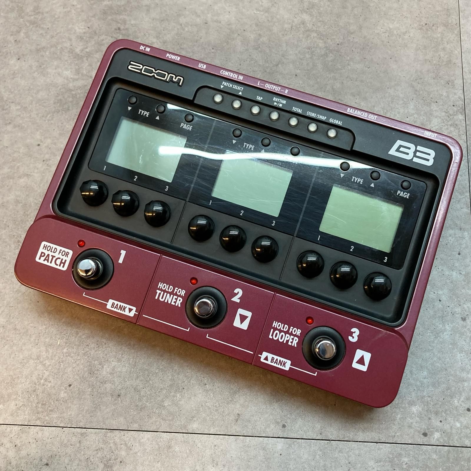 【三重本店】【楽器】 中古 ZOOM | ズーム エフェクター B3 【472】