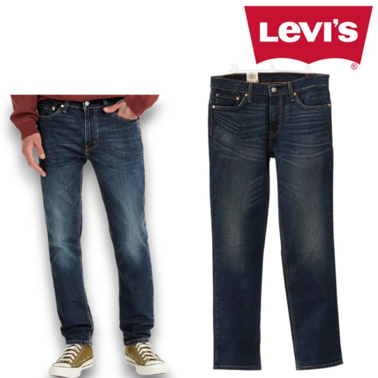 リーバイス Levi’s 511 スリムフィット SLIMFIT ジーンズ デニム ダークインディゴ DARK INDIGO ネイビー 045112404