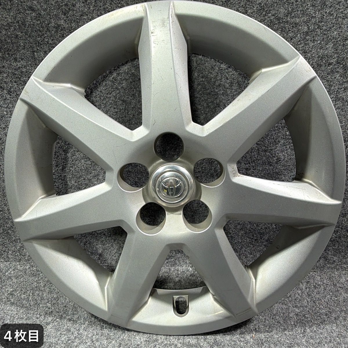 トヨタ純正 20系プリウス 16インチ ホイールキャップ 4枚 7本スポーク 