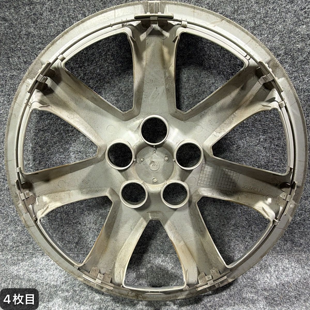 トヨタ純正 20系プリウス 16インチ ホイールキャップ 4枚 7本スポーク 