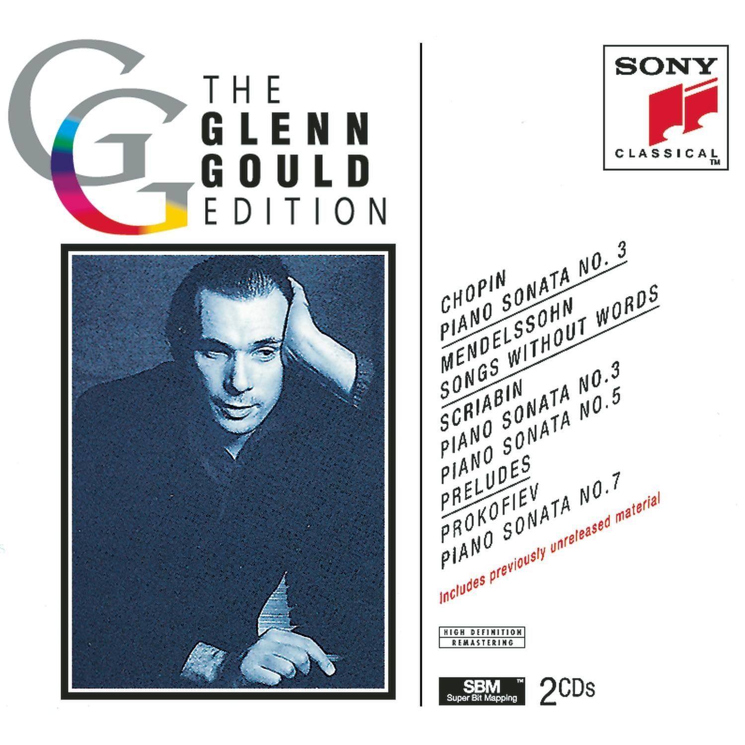 【CD】The Glenn Gould Edition - Chopin/Mendelssohn/Scriabin/Prokofiev