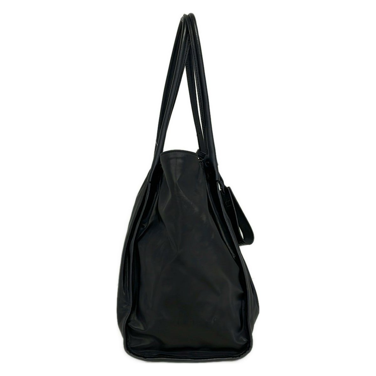 PELLE BORSA(ペレボルサ) トートバッグ美品 - 黒 レザー 【公式通販】