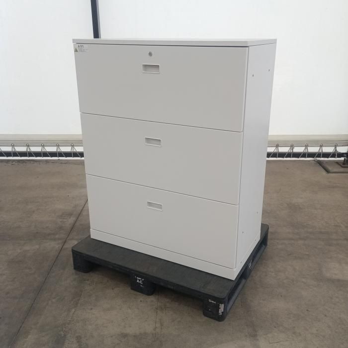 イトーキ ローキャビネット ラテラル 3段 HTM-109AAS1-W9 ホワイト キャビネット 書庫 引き出し 引出し ファイル 扉付き 収納棚 書類棚 業務用 保管庫 収納庫 書棚 システム収納庫 棚 12,375円