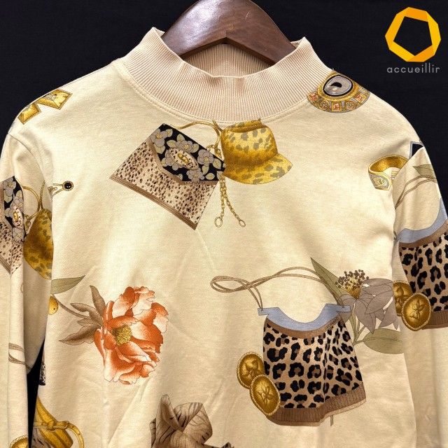 anc レオナールスポーツ LEONARD SPORT カットソー ベージュ系 マルチ