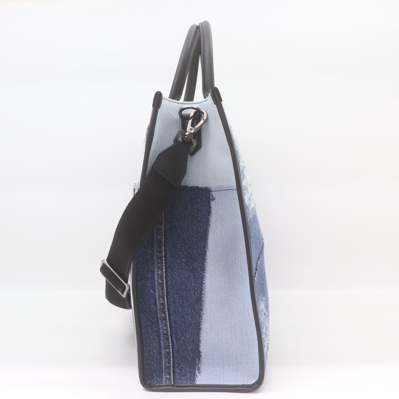 ITAH4QBM0NLE 未使用 DOLCE＆GABBANA デニム トートバッグ 2WAY 