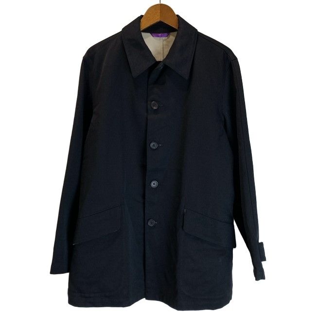 【中古】　Paul Smith　ステンカラーコート　ハーフコート　無地　オーバーサイズ　日本製　古着　/1584